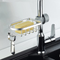 Kitchen Faucet Drain Soap Holder Box Storage Rack Free Punching Shower Sponge Dishes Tray Soap Case Bathroom Gadgets Zeepbakje