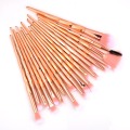 FLD Professional Eyelash Makeup Brushes Set Eye Shadow Brush Eyebrow Brush Foundation Mascara Brushes Cosmetic Tools Kits