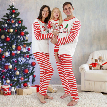 Family Matching Outfits 2020 Christmas Family Look Fatehr Son Mother Daughter Men Women Child Pajamas Set Family Clothes