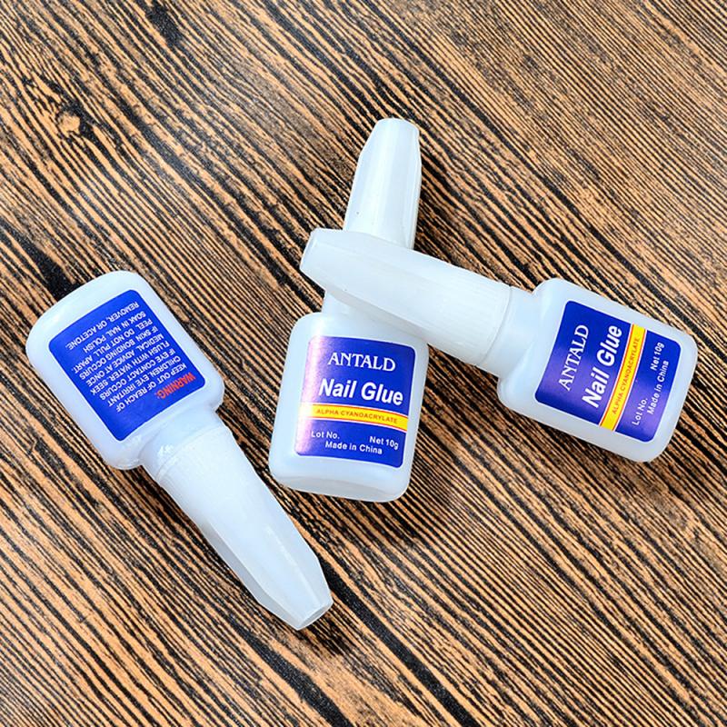 10g Nail Glue False Fake Acrylic Rhinestone Beauty Gems Nail Glue Fast-dry Adhesive Acrylic Suitable for Sticky Nails TSLM2
