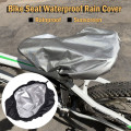 Bike Seat Waterproof Rain Cover And Dust Resistant Bicycle Saddle Seat Pad Cover Useful Bicycle Accessories#50