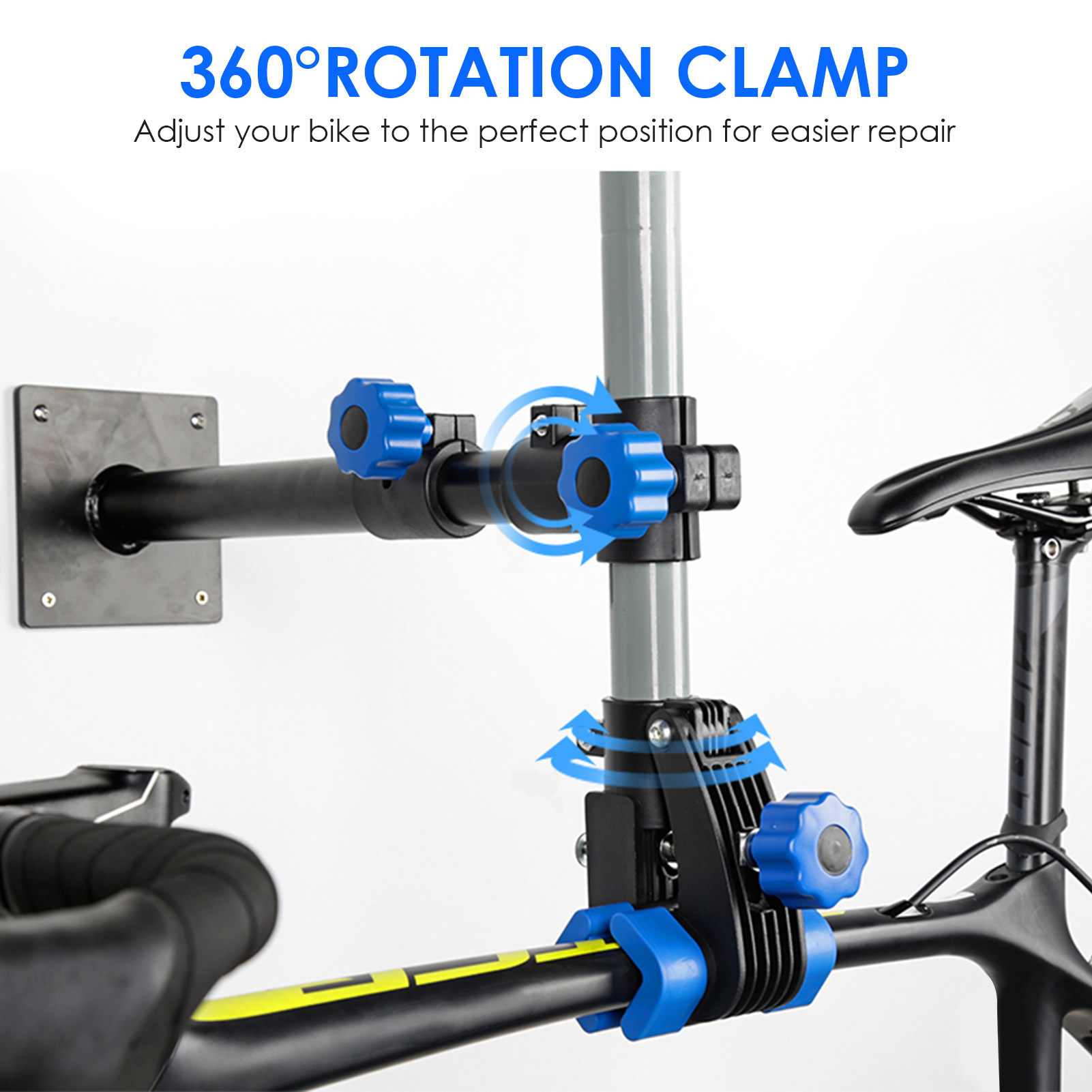 Bicycle Repair Frame Kit Practical Durable Bike Mending Set Adjustable Height Bicycle Maintenance Rack Diagnostic Tool