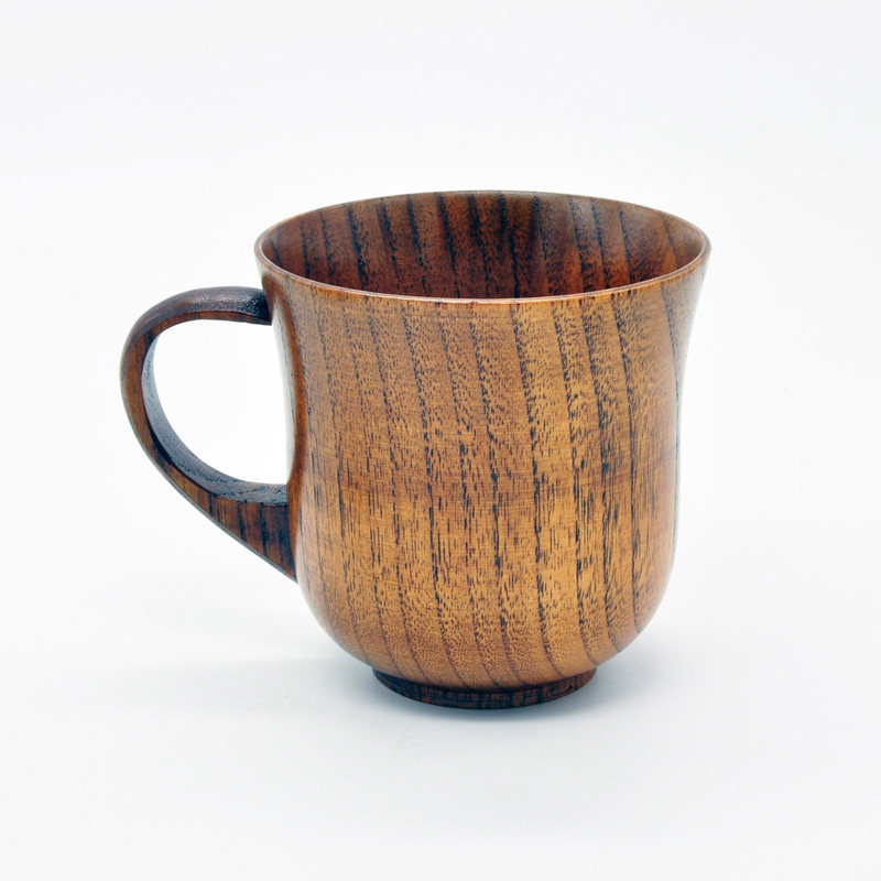 Hot 3Pcs/Set Wooden Cup Saucer Spoon Set Coffee Tea Tools Accessories
