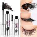 4D Silk Fiber Long Thick Curling Black Mascara Makeup Waterproof Eyelashes Extension Make up Products