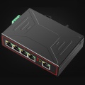 5 Ports Industrial Metal Case Ethernet Switch 10/100Mbps Rj45 Signal Strengthen Vlan Network Switch