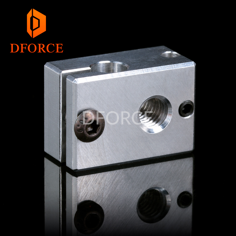 DFORCE Highall-metal v6 hotend 12V/24V remote Bowen print J-head Hotend and cooling fan bracket for E3D HOTEND for PT100