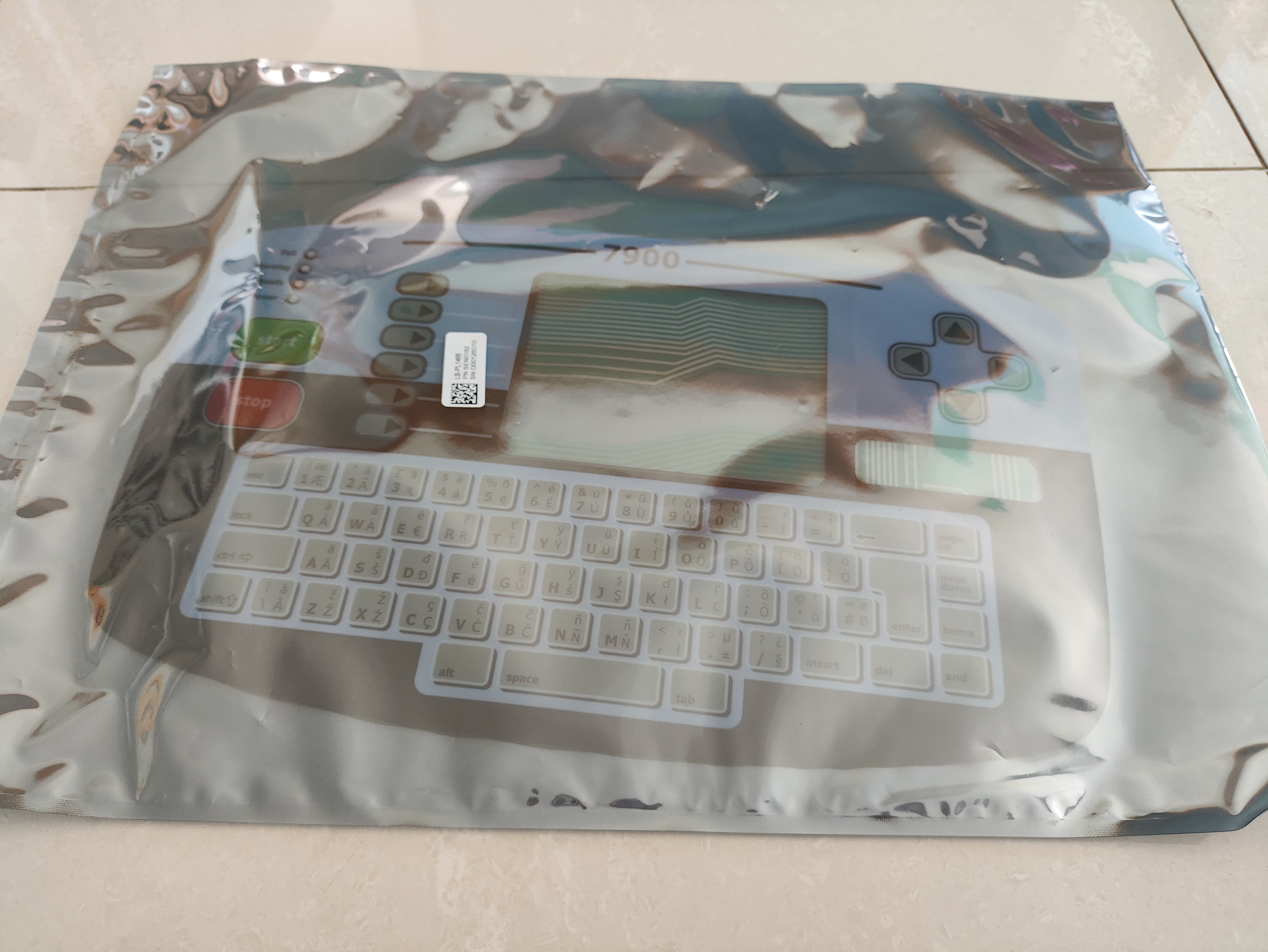 Hot-selling linx 7900 keyboard keypad membrane for Linx CIJ inkjet printer3