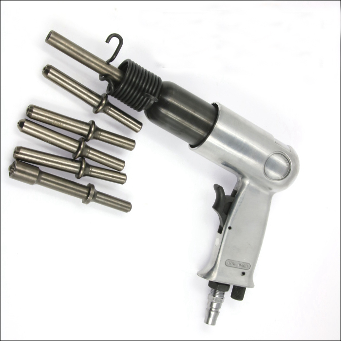 Pneumatic Air Riveter Gun Air Rivets tools for Solid Hollow Rivets Riveting Tools