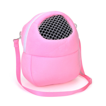 1pc Small Pet Carrier Hamster Chinchilla Travel Warm Bags Cages Guinea Pig Carry Pouch Bag Breathable Small Animals Cages