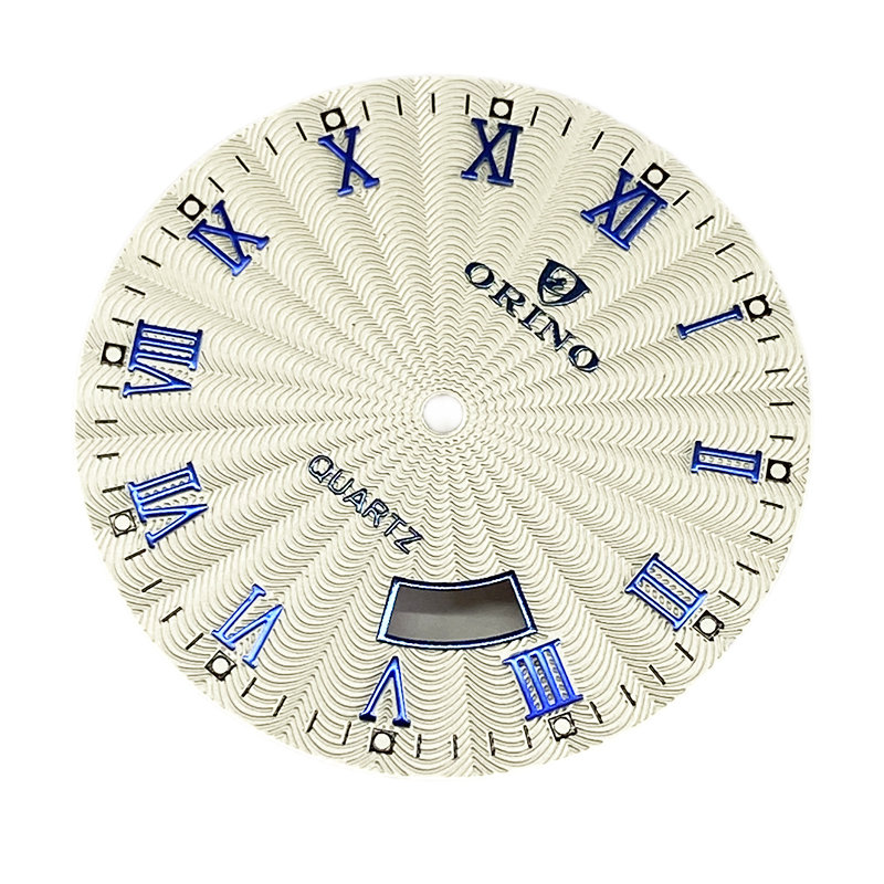 hand machine-engraved guilloche watch dial 