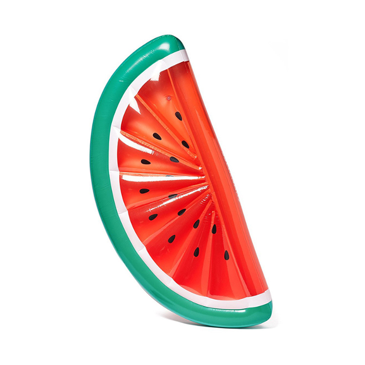 hot selling inflatable watermelon slice pool float inflatable half watermelon bed