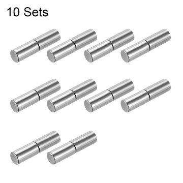 Uxcell 10PC Weld-on Hinge Home Gate Door Window Part Male to Female Steel Hinge Pin Lift-off Hinge 32x8mm 37x9mm 48x10mm 53x16mm