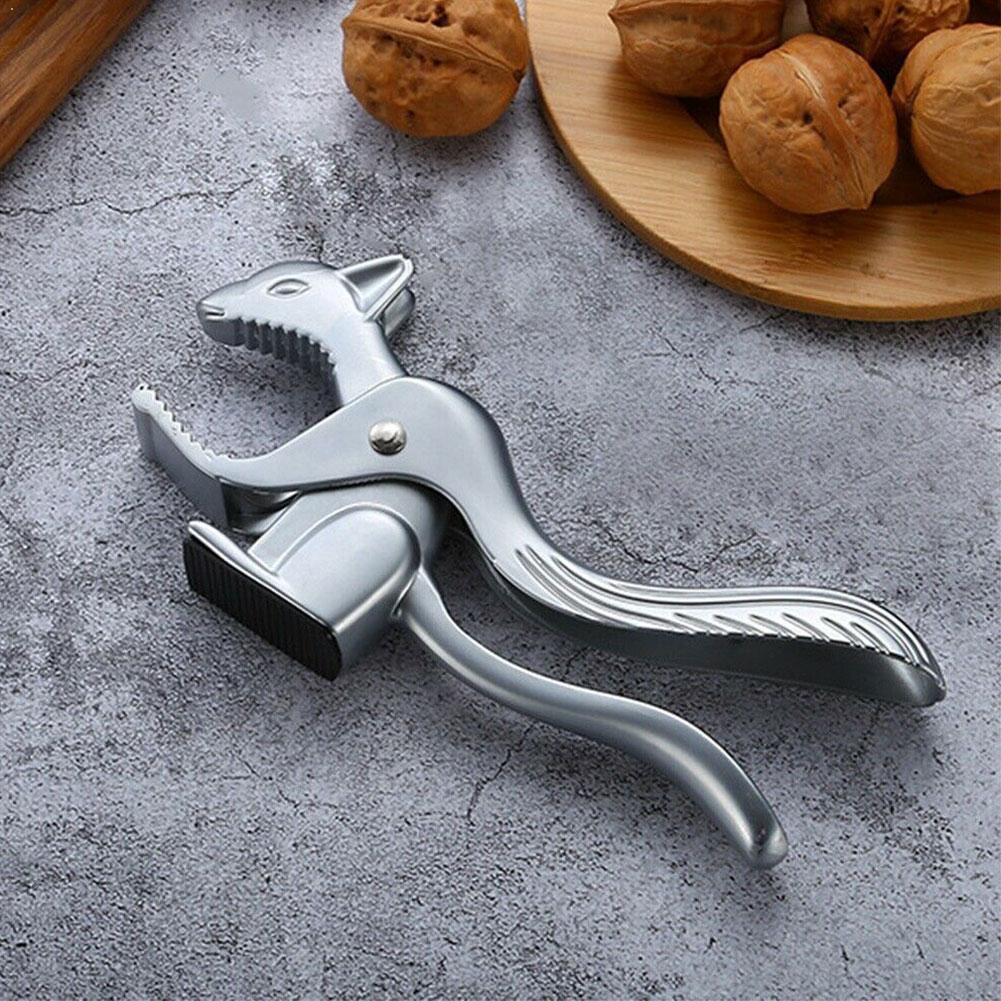 Squirrel Shape Almond Nut Pecan Nuts Nutcracker Nut Pliers Tool Sheller Clamp Hazelnut Plier Kitchen Walnut Clip Opener She E2X0