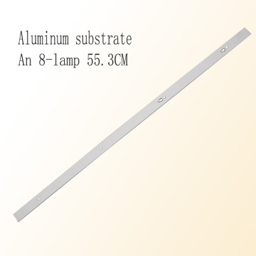 New Universal LED Lamp 8 Lamp 55.3Cm High brightness LCD TV backlight Bar Aluminum plate