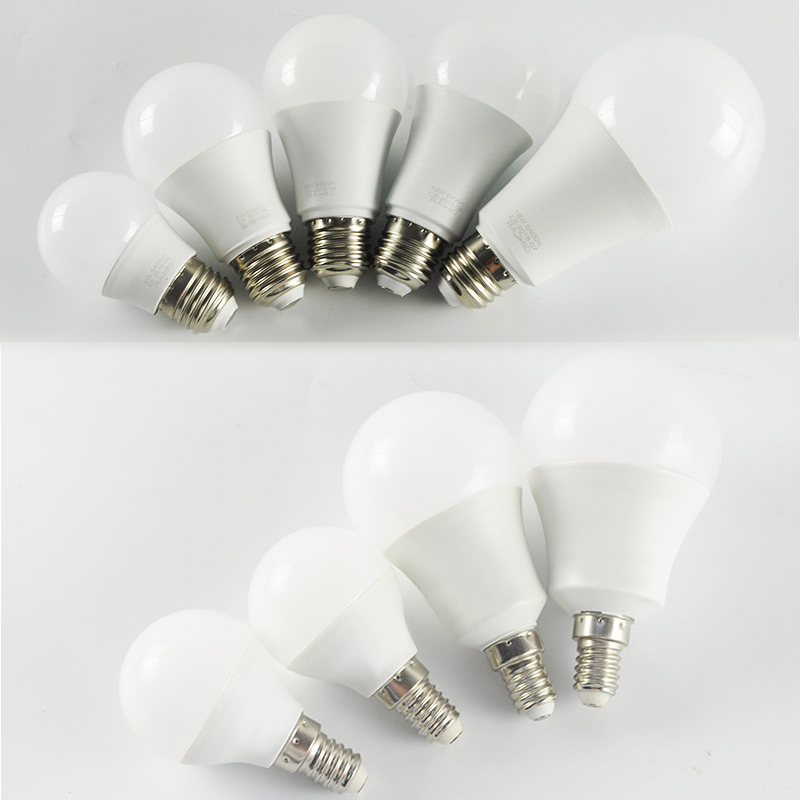 =(K)= LED Bulb LED Lamps E27 E14 Real 3W 6W 9W 12W 15W 18W 20W lampara Aluminum AC 220V 240V Table lamp Lamps light Bombillas