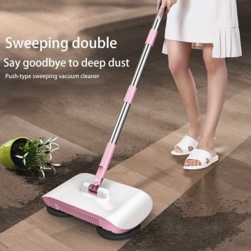 cleaning floor hand push sweeper household broom dustpan mop all-in-one gift mop sweeper without dead corner cleaning mops gift