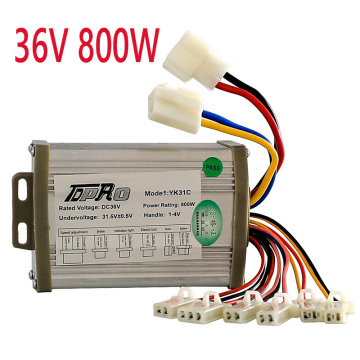 YK31C 800W 36V DC Brush Motor Speed Controller For Go Kart Buggy Quad Bike ATV Scooter Motorcycle Accessories Parts