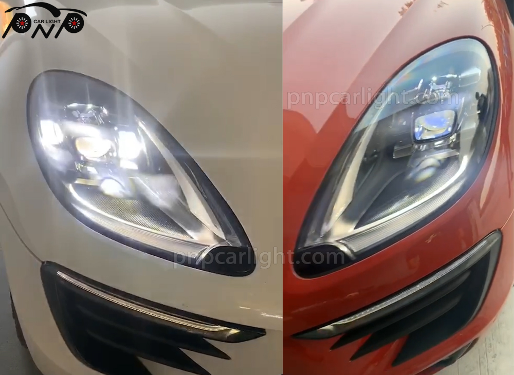 LED matrix headlight for Porsche Macan 2014-2018