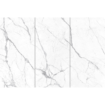 Forged marble Italian fish belly white