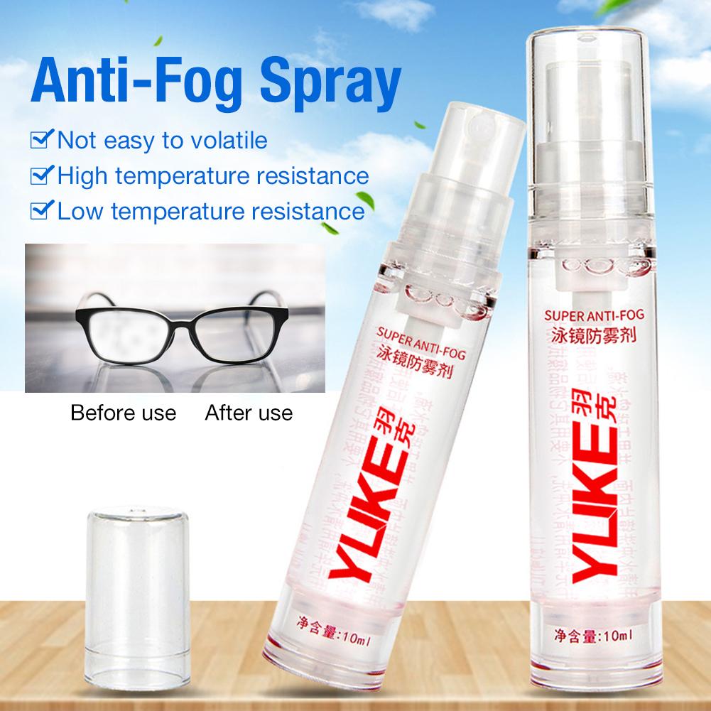 10ml Defogger Solid State Defog Anti Fog Agent For Swim Goggles Glass Lens Diving Mask Cleaner Solution Antifogging Spray Mist