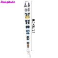 Ransitute Personality Neckband Lanyard Key ID Card Gym Phone Strap Multifunctional Phone Decoration R722