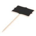 Mini Chalkboard Blackboard with Stand Wedding Place Card New Pizarra 20pcs Note Board Slates for Restaurant Party Home Gift