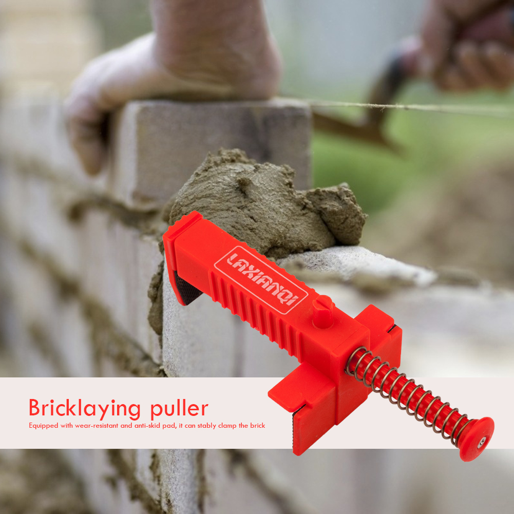 Practical 5pcs Brick Puller Wire Drawer Bricklaying Building Fixer Construction Brickwork Leveler Ladder Scaffolding Parts Tools