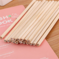100pcs/lot Cute Natural Wood Pencil HB Blank Non-toxic Standard Pencil Office School Supplies Stationery
