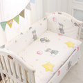 6/9pcs Elephant crib bumper baby bedding set bebe girls boy bed decoration toldder bed crib protector 120*60/120*70cm