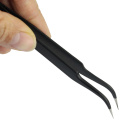 LAOA 3 in 1 Stainless Steel Tweezers Point and Curved Shape Repair tools Forceps Precision Soldering Tweezers Set