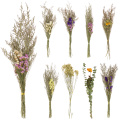 1 Bundle Natural Dried Flower Wedding Floral Arrangement Limonium Grass Party Supplies Eucalyptus Leaf Forget-me-noton