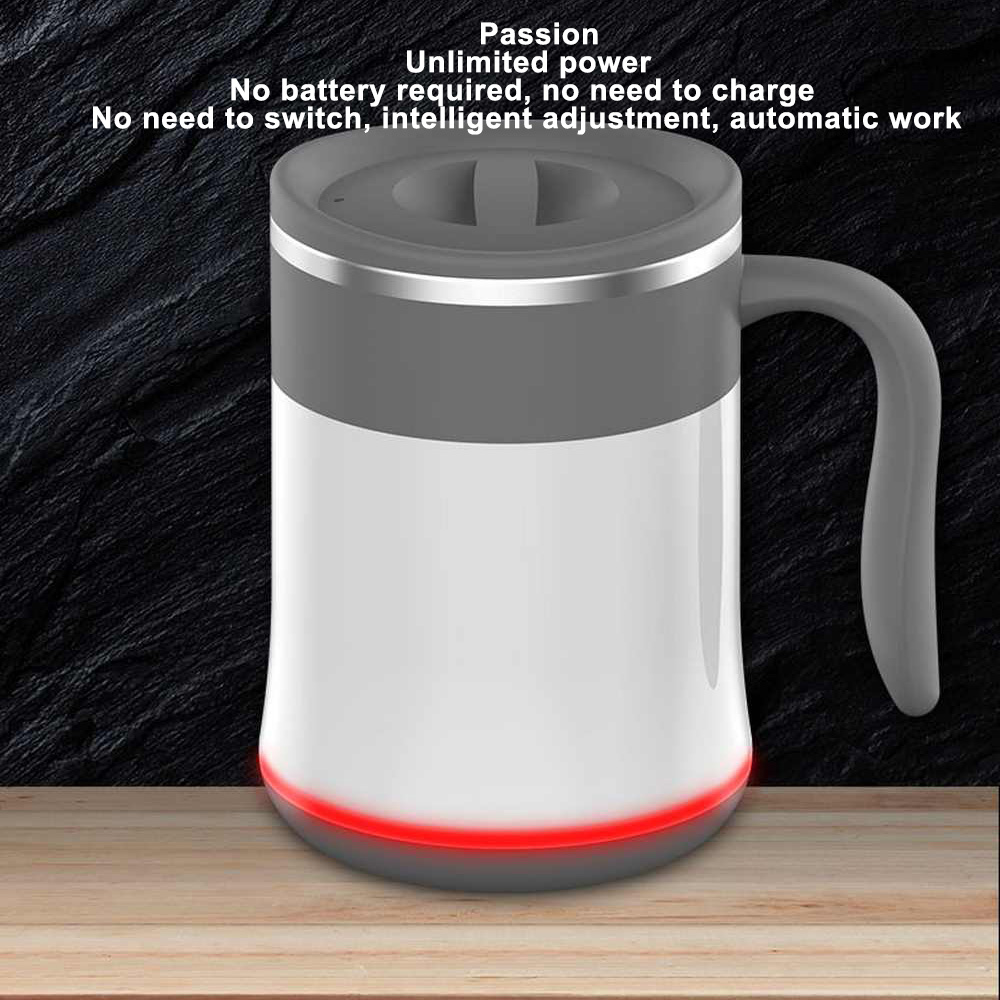 Automatic Creative Lazy Self Stirring Mug Automatic Coffee Milk Mixing Mug Tea Smart Stainless Steel Mix cup Drinkware