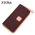 Genuine Leather Wallet Female Fashion Women's Wallets Zipper Coin Pocket Cardholder Woman Wallet Real Leather Travel Carteras