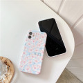 Fresh Flowers Painting Phone For iphone 12 mini 11 Pro Max 7 8 plus X XR XS Max SE 2020 Cute Back Cover Fashion Silicone Cases