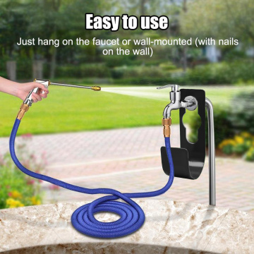 Garden Hose Reels Holder Storage Wall Mount Bracket Hanging Expandable Magic Hose Hook Rack Reel 1PC