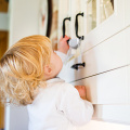 EUDEMON Baby Safety Cabinet Locks for Knobs Drawer Door Cabinet Cupboard Safety Locks Children Kids Safety Care Plastic Locks