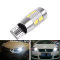 2x T10 W5W Car LED Signal Bulb Canbus Auto Interior Light License Plate Reading Turn Wedge Side Parking Reverse Brake Lamp 10SMD