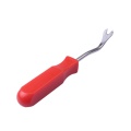 Car Door Interior Trim Clip Panel Upholstery Fastener Clip Remover Tool Screwdriver Nail Puller 4 Inch Red