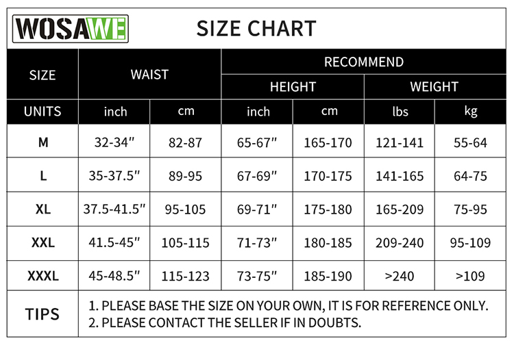 WOSAWE Cycling Shorts men Upgrade breathable Ciclismo bike Underwear Pro 5D Gel Pad Shockproof Cycling Underpant Bicycle Shorts