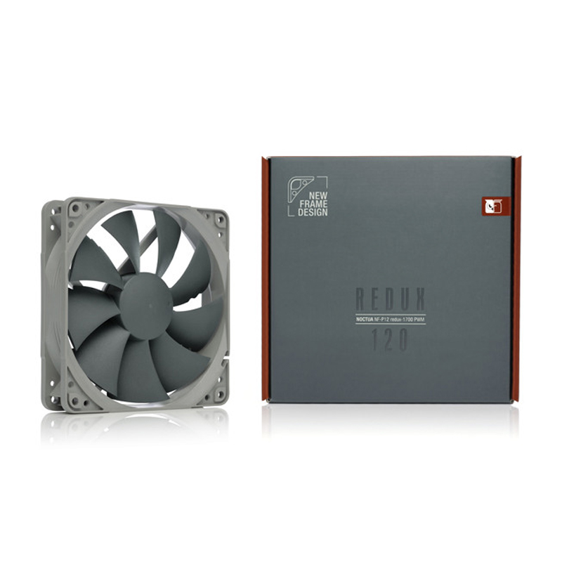 Noctua NF-P12 redux-1700 4PIN PWM 120mm PC Computer Cases Towers CPU processor 12mm fan COOLERS fans Cooling fan Cooler fan