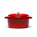 Ename Cast Iron Pots Non-stick Pan kitchen Cooking Soup Stock Pots Cookware Smokeless Uncoated Dutch Oven Induction Cooker stew