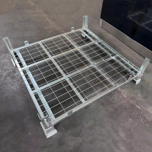 Non-Flammable Rackable Steel Pallet with Wire Mesh Deck