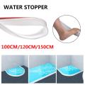 Bathroom Kitchen Water Stopper Dry And Wet Separation Silicone Water Barriers Floor Partition Strips For Home Kitchen Bathroom