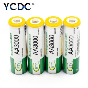 4/8/12/16/20pcs Rechargeable AA Cell LR6 Battery 1.2v HI-MH 3000mAh AA Batteries For Digital Cameras Remote Control BT Mouses