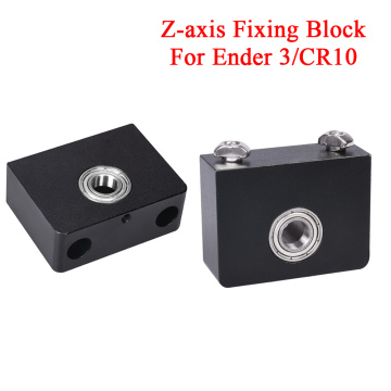 Aluminum Z-axis Leadscrew Top Mount 3D Printer Parts For Creality Ende 3/Pro CR10 CR-10 Fixed Bracket Z-rod Bearing Holder