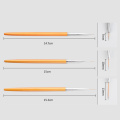 3Pcs Nail Brush Nail Art professional Manicure Brushes Set Line Pencil Dotting Painting Design Nail Brush For Manicure