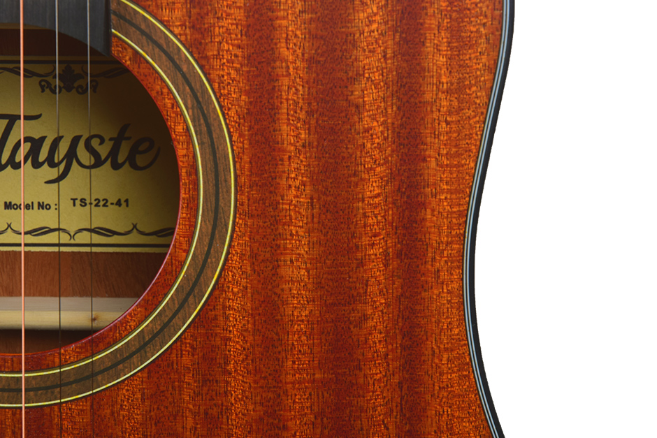 Tayste 41 Inch Ts 22 41 Acoustic Guitar 5