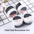 1Box Nail Extension Gel Pink White Clear Poly UV Builder Gel For Nails Finger Extensions Form Tips French Nail Art Tool LY1623-1