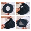 1pc Random Color Toilet Seat Case Warmer Toilet Accessories Pedestal Pan Cushion Pads Washable Toilet Seat Covers