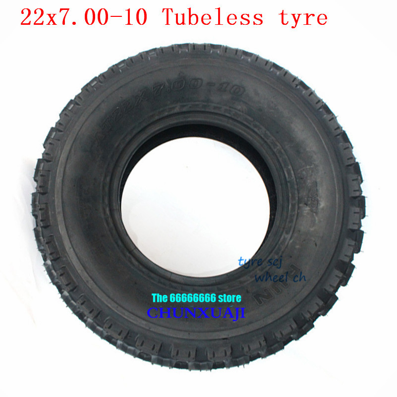 10 inch tire thickening tyre 22x7-10 tires fits for Four-wheel beach car Go kart farmer's car 22x7.00-10 inch ATV vacuum tire